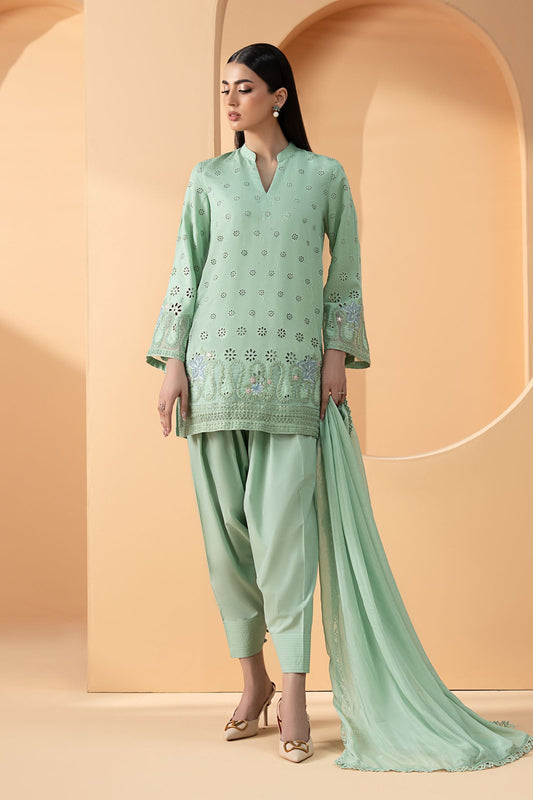 Maria B | Eid Collection Pret | DW-EF26-51 - Dress - available at Maria Faisal in UK and USA.