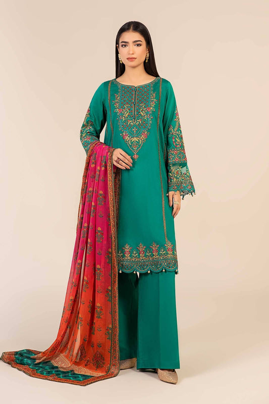 Maria B | Luxury Pret 25 | DW-EF25-06 by Maria Faisal - Registered Vendor of : Maria B - type : Ladies Clothes - 100% original wedding dresses