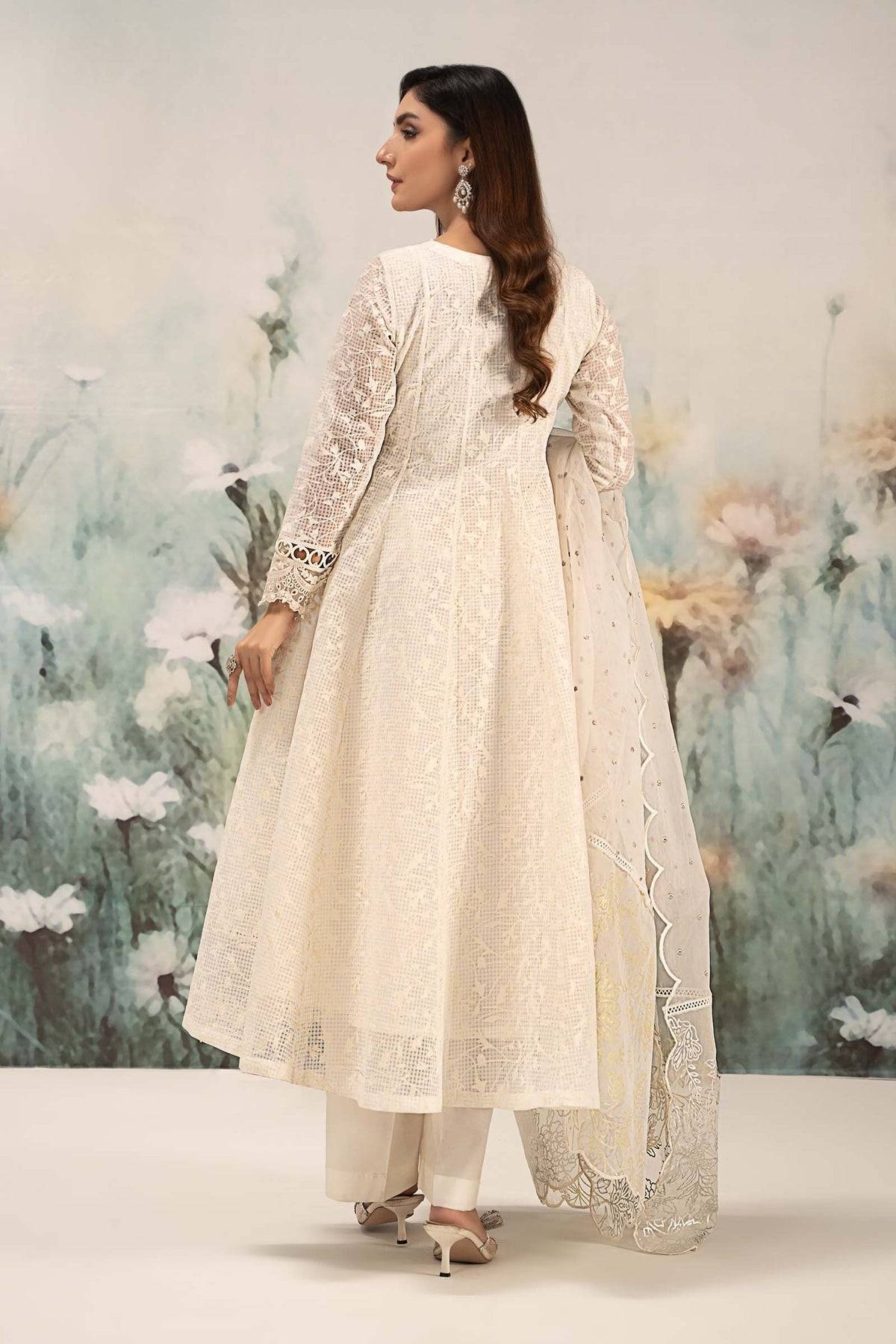 Maria B | Formal Wears | DW-EF25-101 by Maria Faisal - Registered Vendor of : Maria B - type : Ladies Clothes - 100% original wedding dresses
