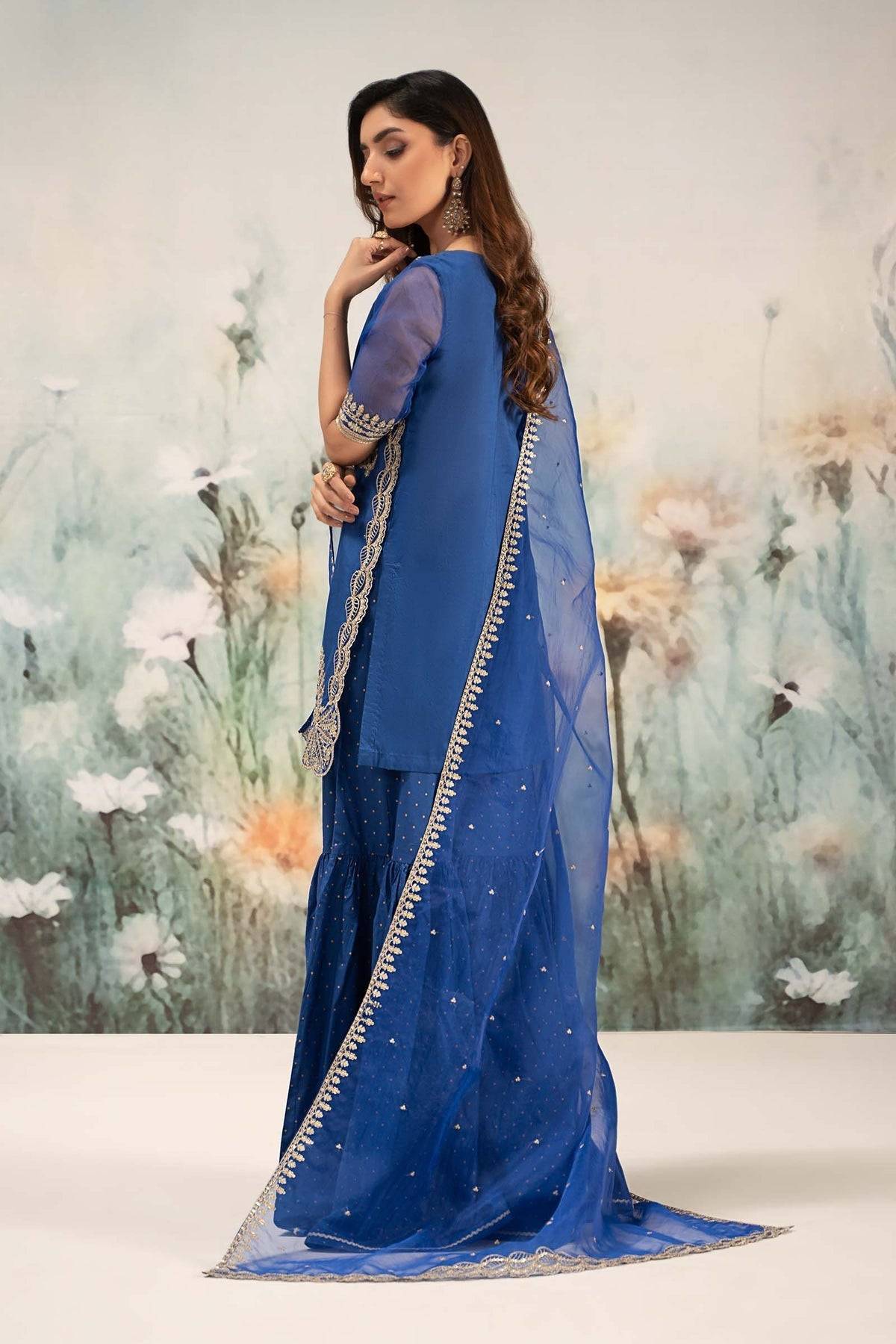 Maria B | Formal Wears | DW-EF25-102 by Maria Faisal - Registered Vendor of : Maria B - type : Ladies Clothes - 100% original wedding dresses