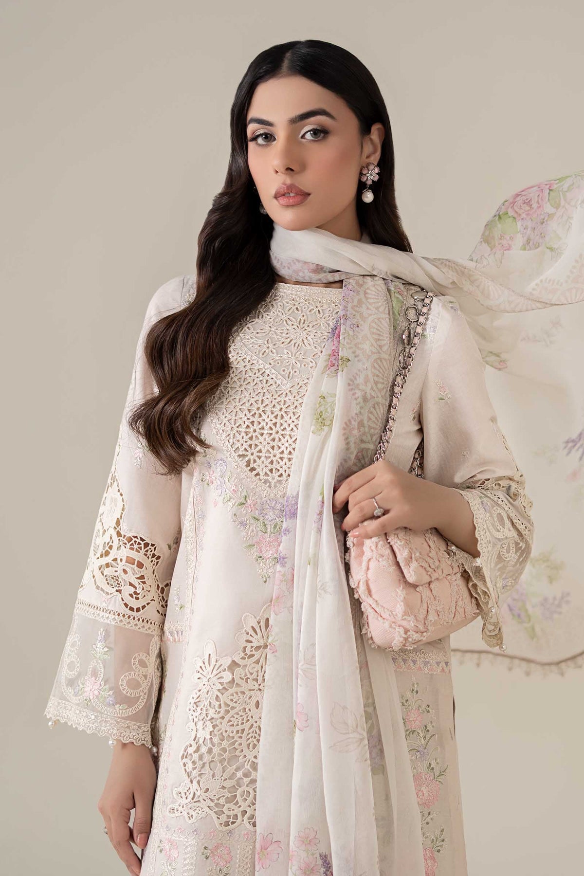 Maria B | Luxury Pret 25 | DW-EF25-35 by Maria Faisal - Registered Vendor of : Maria B - type : Ladies Clothes - 100% original wedding dresses