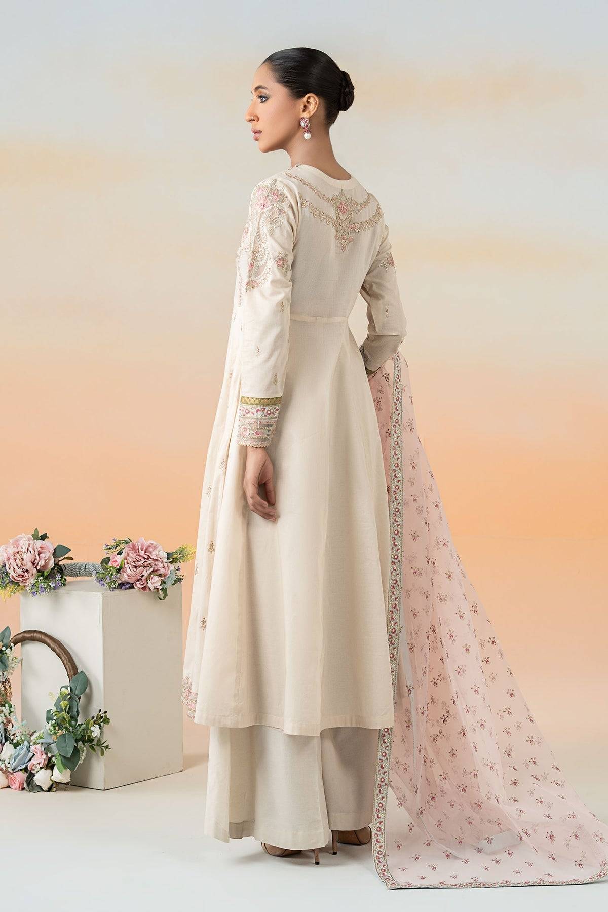 Maria B | Formal Wears | DW-EF25-60 by Maria Faisal - Registered Vendor of : Maria B - type : Ladies Clothes - 100% original wedding dresses