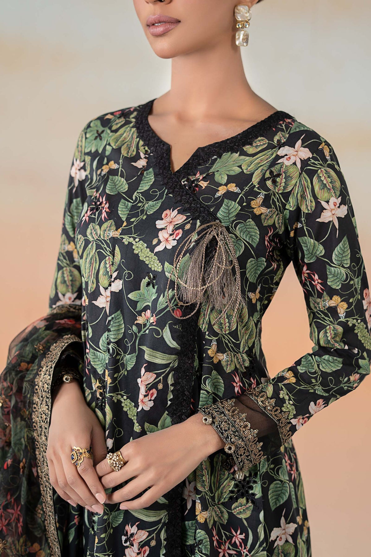 Maria B | Casual Pret 25 | DW-EF25-90 - Ladies Clothes 