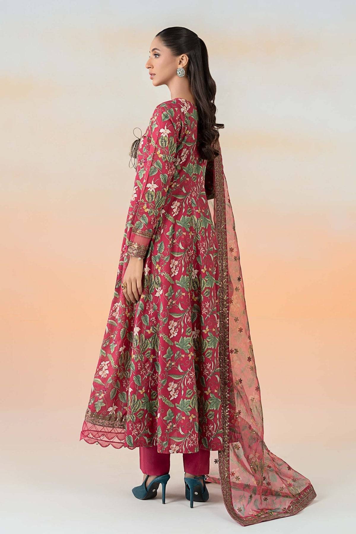 Maria B | Formal Wears | DW-EF25-90 by Maria Faisal - Registered Vendor of : Maria B - type : Ladies Clothes - 100% original wedding dresses