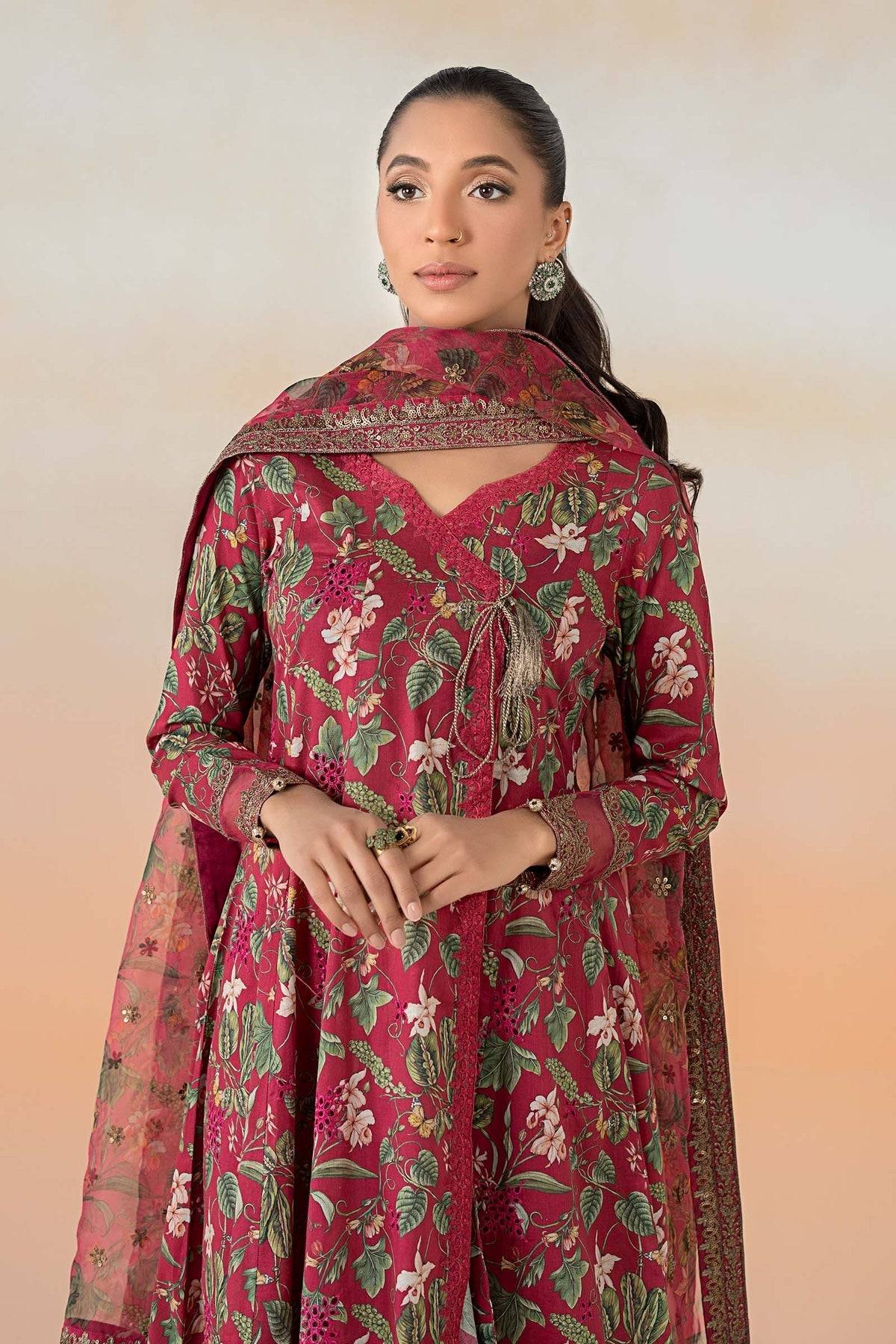 Maria B | Formal Wears | DW-EF25-90 by Maria Faisal - Registered Vendor of : Maria B - type : Ladies Clothes - 100% original wedding dresses