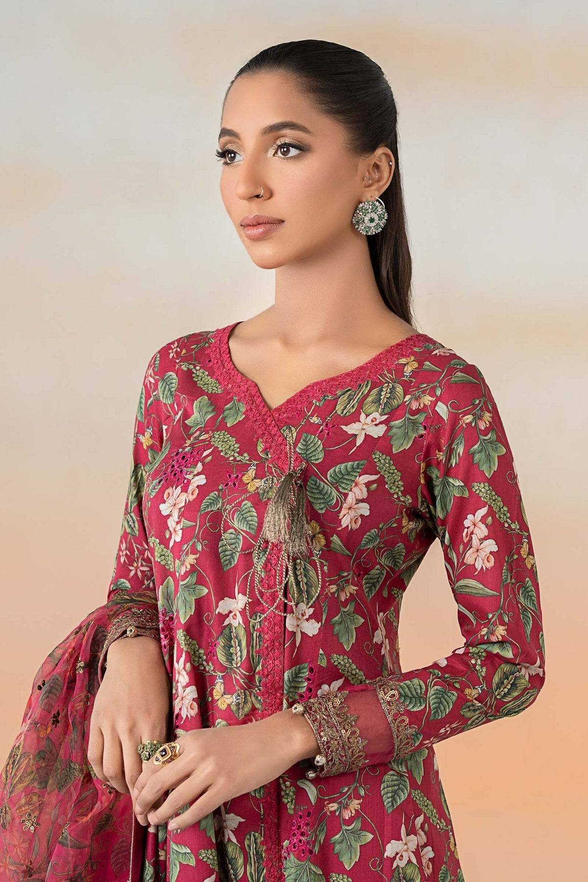 Maria B | Formal Wears | DW-EF25-90 by Maria Faisal - Registered Vendor of : Maria B - type : Ladies Clothes - 100% original wedding dresses