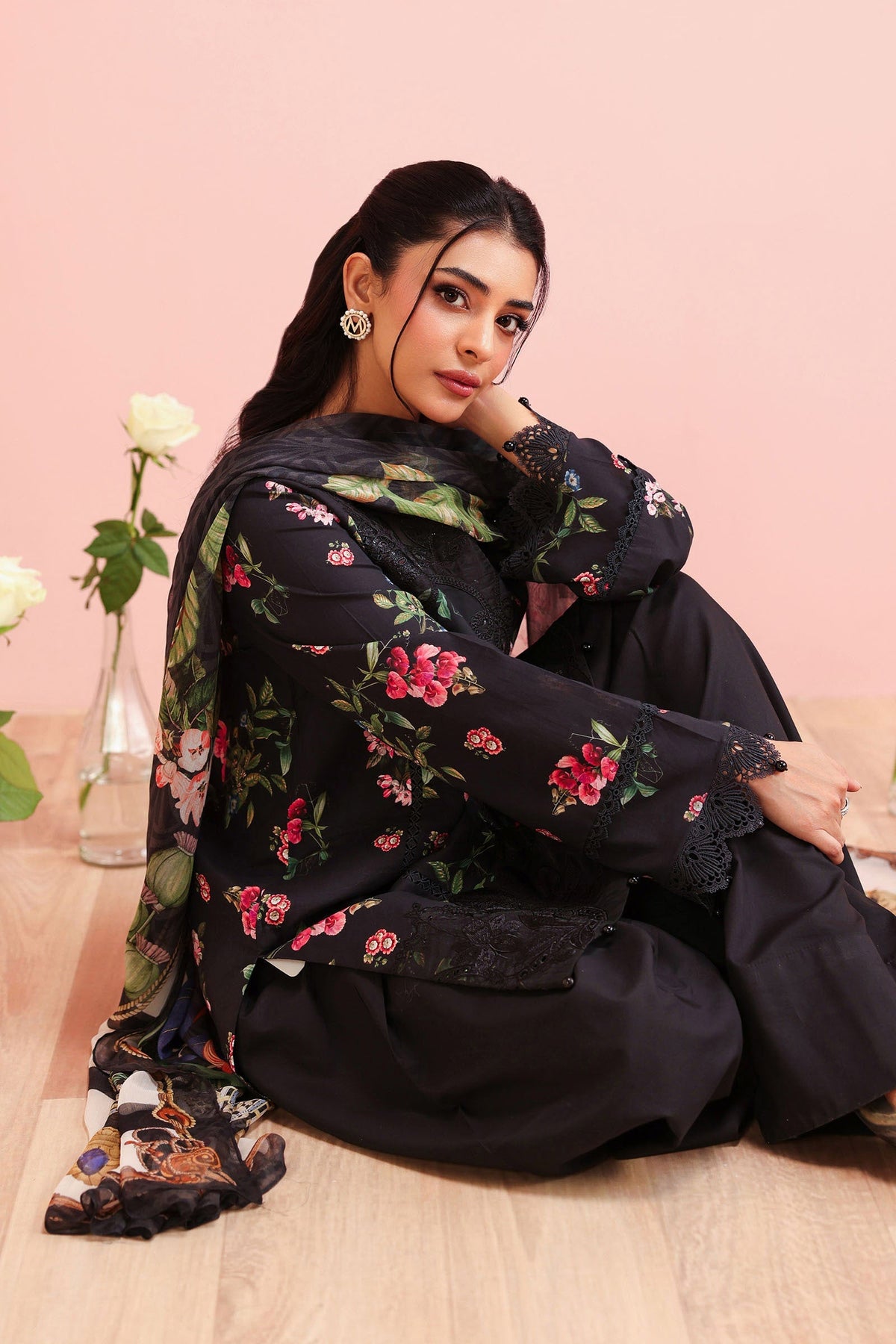 Maria B | Pre Fall 25 | Cotton Suit 10 - Ladies Clothes - Maria Faisal