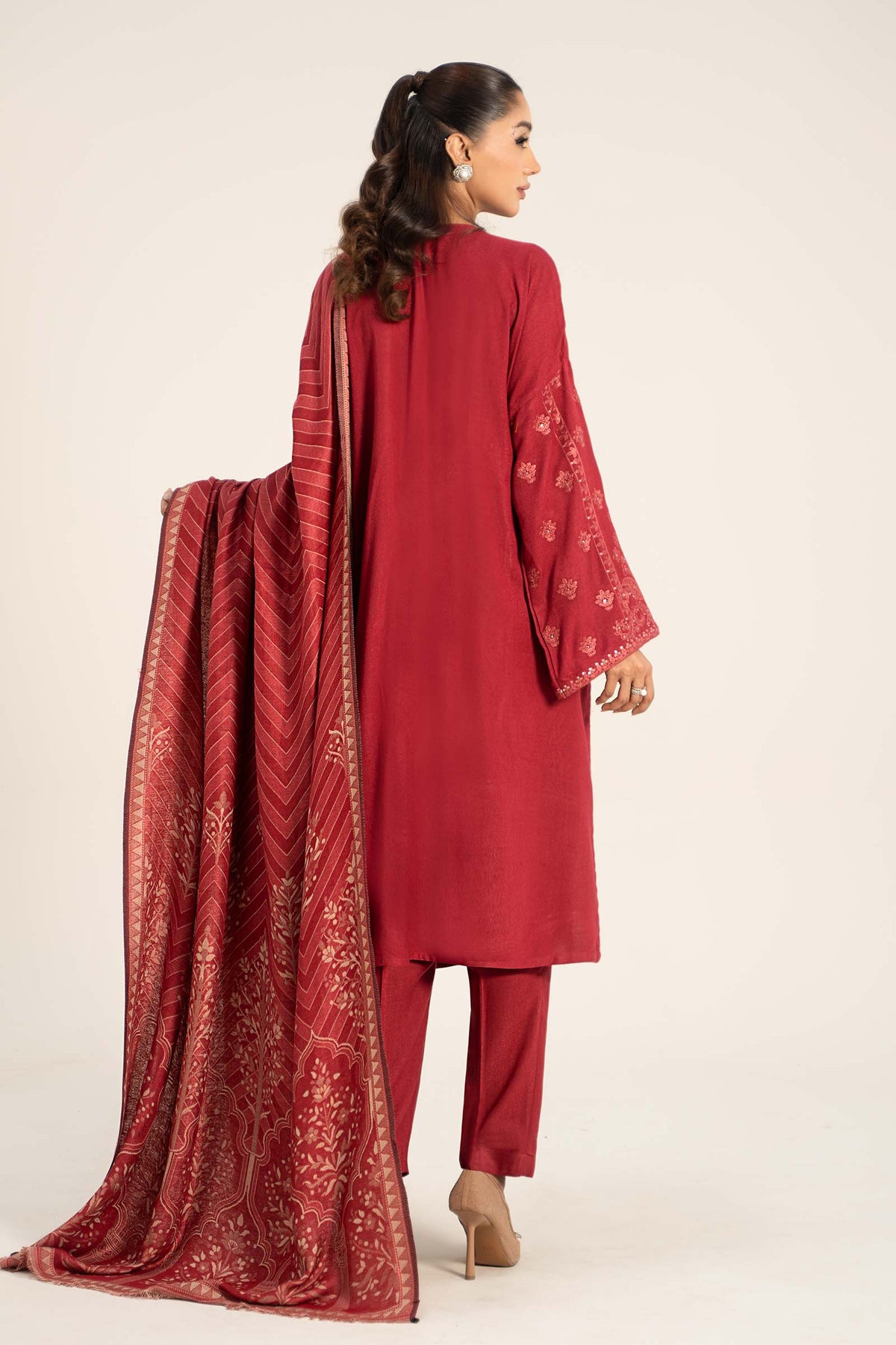 Maira B | Ready to Wear | DW-W24-14 by Maria Faisal - Registered Vendor of : Maria B - type : Wedding Dress - 100% original wedding dresses