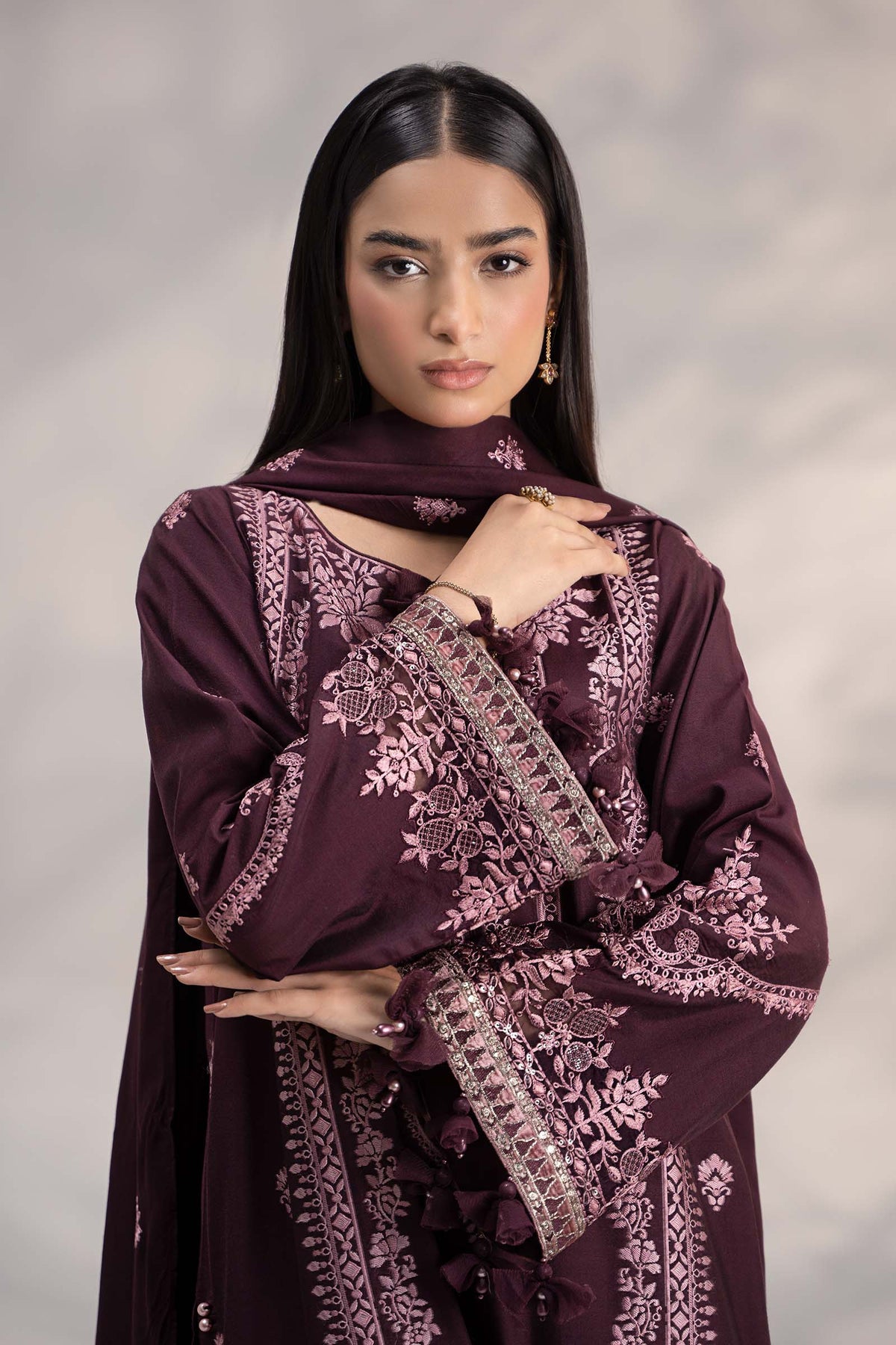 Maira B | Ready to Wear | DW-W24-21 by Maria Faisal - Registered Vendor of : Maria B - type : Wedding Dress - 100% original wedding dresses