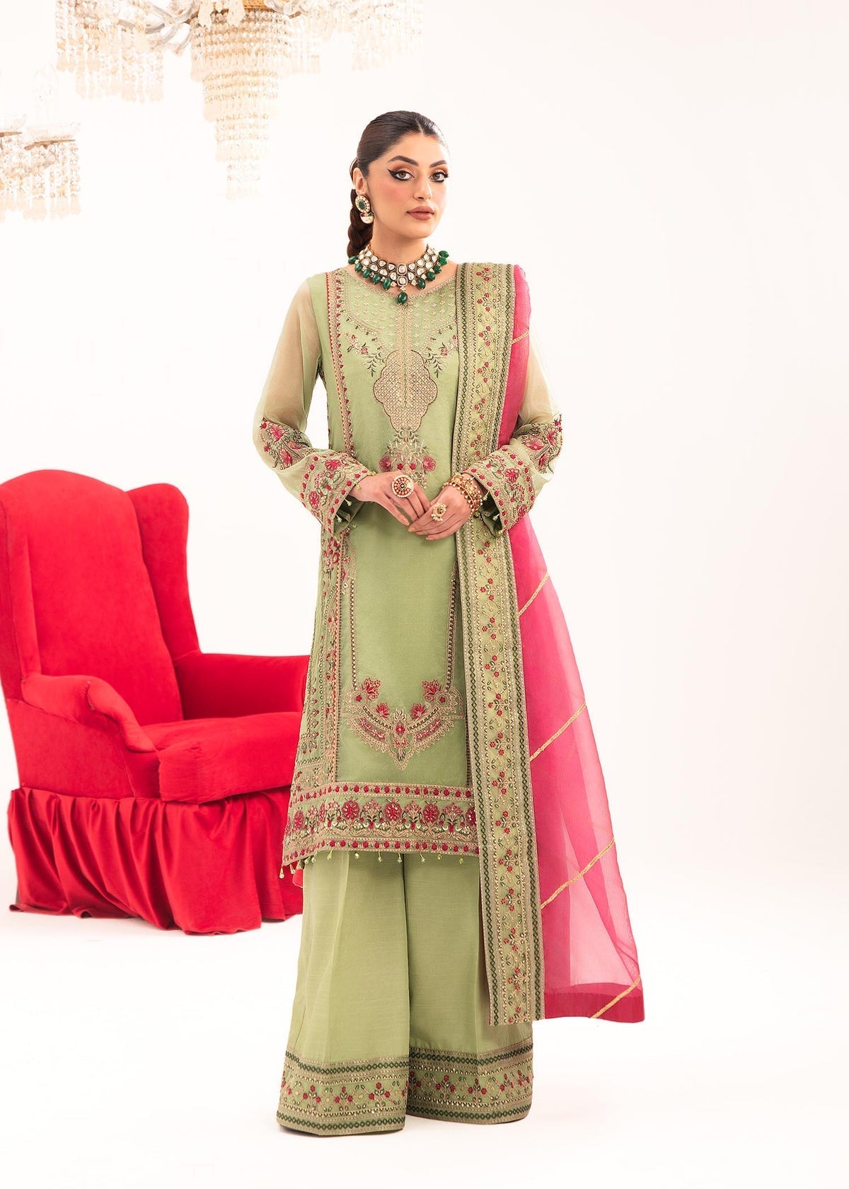 Dastoor | Sajni Luxury Eid Collection 24 | Zatooni - Maria Faisal