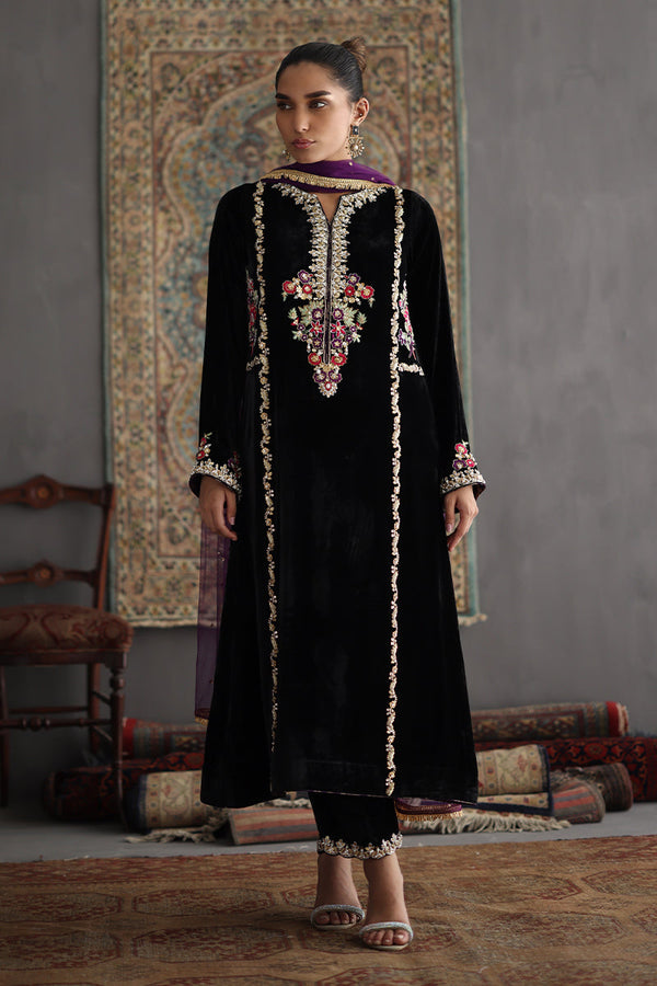 Sana Abbas | Velvet Formals | DELILAH - Ladies Clothes - Maria Faisal