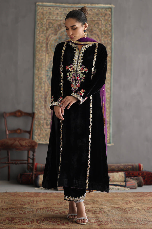 Sana Abbas | Velvet Formals | DELILAH - Ladies Clothes - Maria Faisal