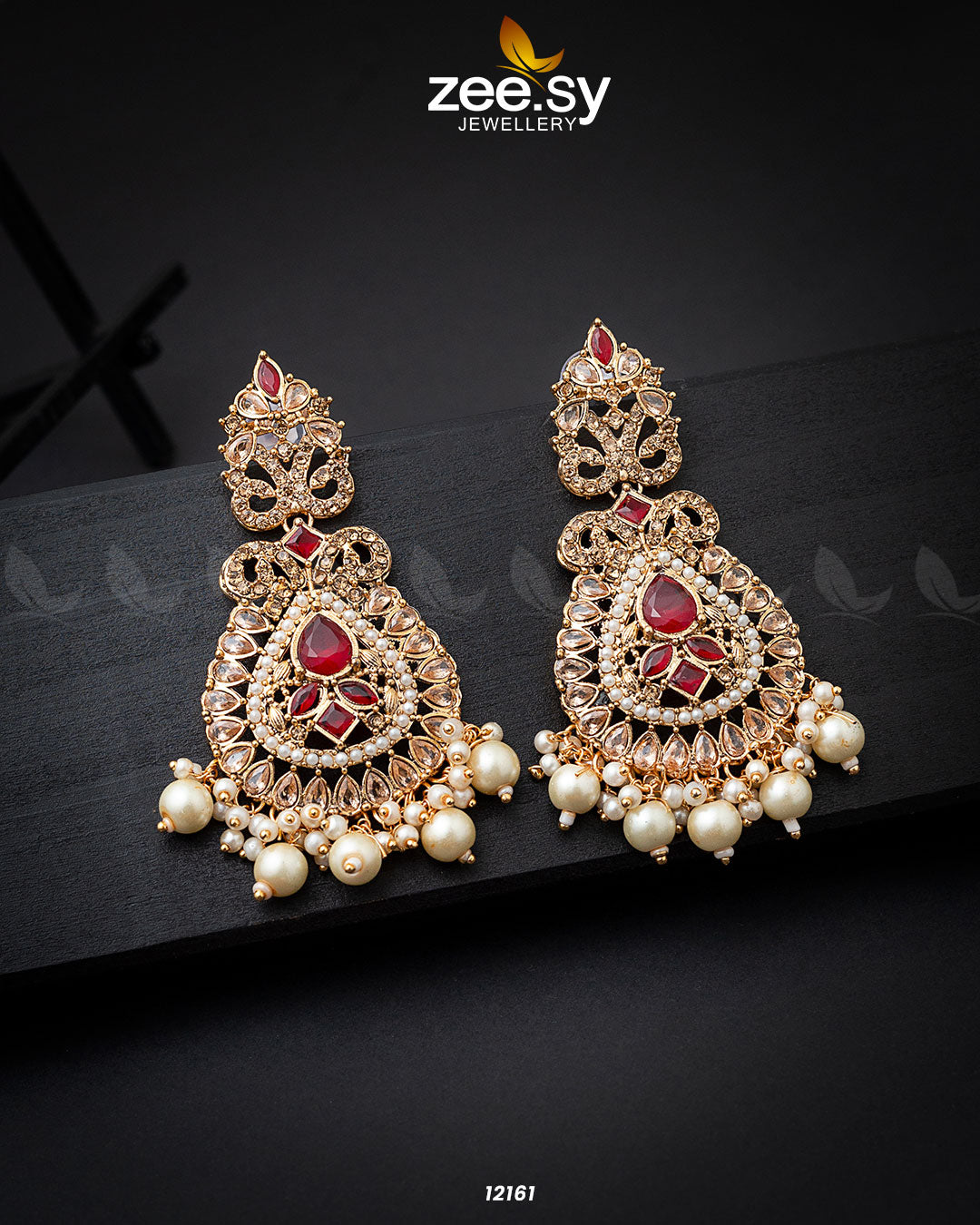 Dilnaz Jhumka - Earrings 