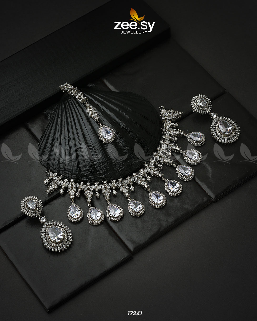 Drop Cut Necklace - Necklace Sets 