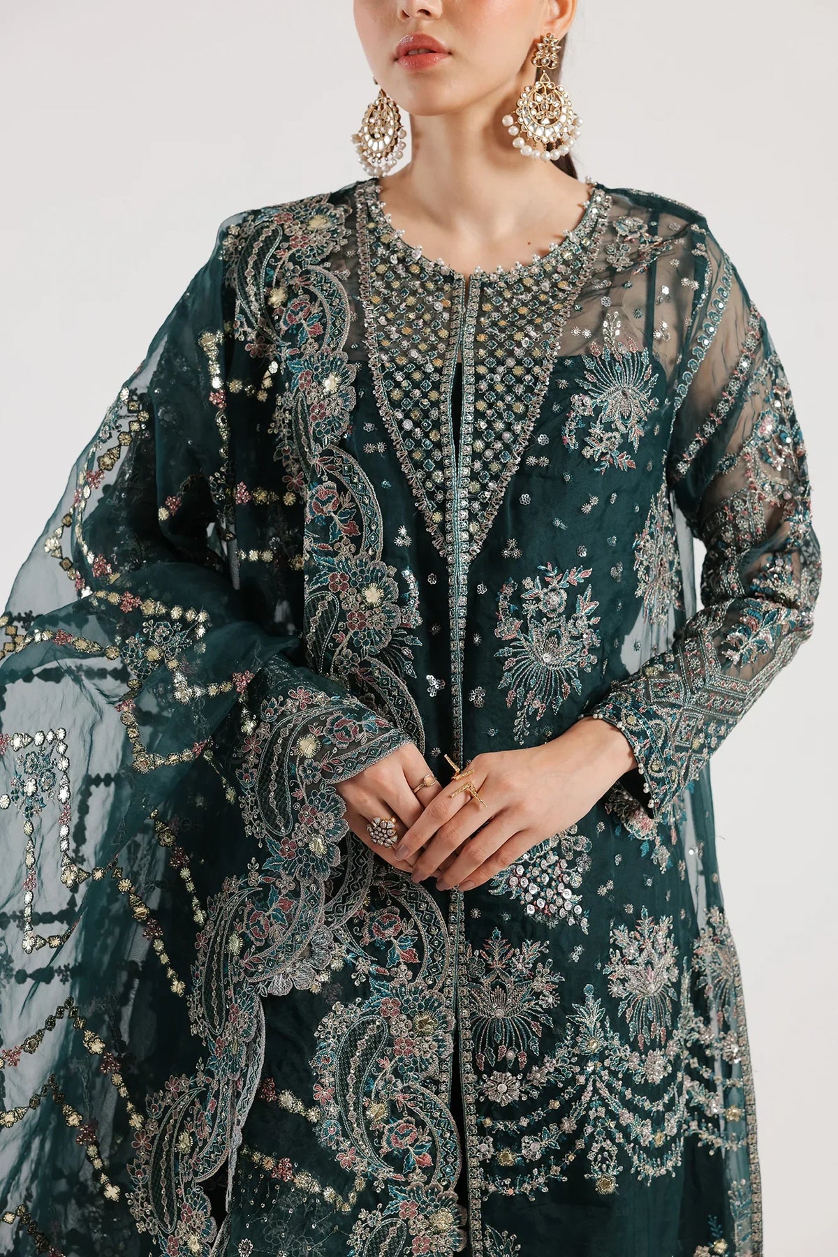 Ethnic | Luxe Formal Collection | E0024/115/711 - Ladies Clothes - Maria Faisal