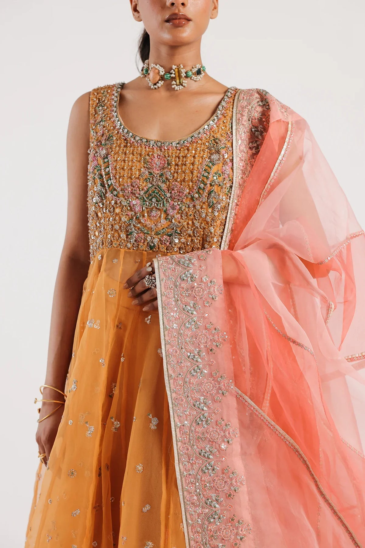 Ethnic | Luxe Formal Collection | E0027/115/221 - Bridal - Maria Faisal