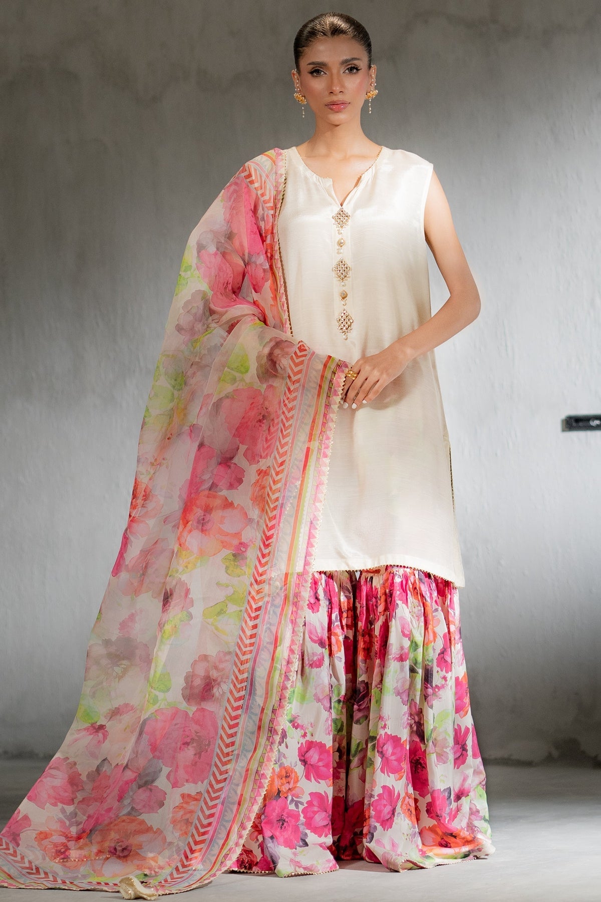 Ego | Diva Premium | FULL BLOOM 3 PIECE - Ladies Clothes - Maria Faisal
