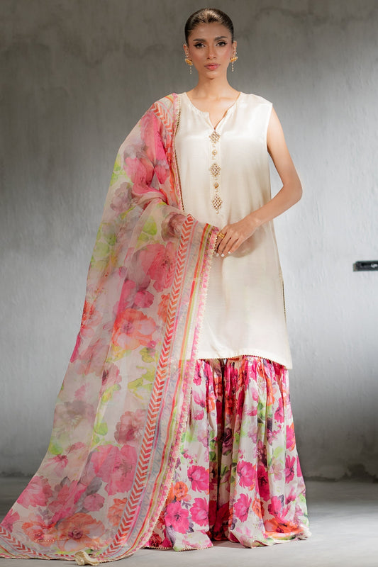 Ego | Diva Premium | FULL BLOOM 3 PIECE - Ladies Clothes - Maria Faisal