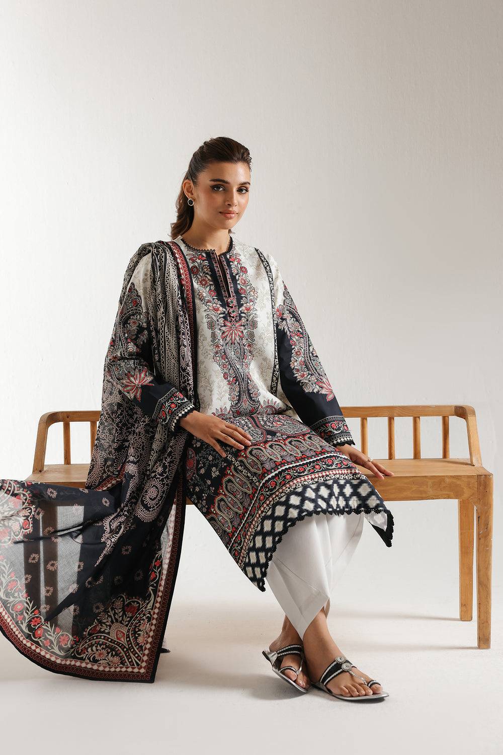 Ethnic | Spring Summer 25 | ES-08 by Maria Faisal - Registered Vendor of : Ethnic - type : Ladies Clothes - 100% original wedding dresses