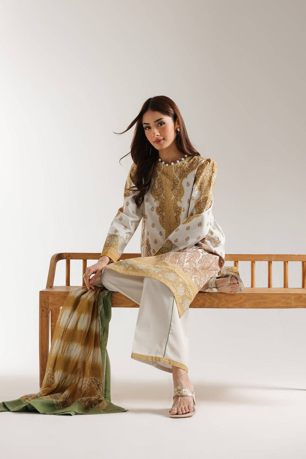 Ethnic | Spring Summer 25 | ES-01 by Maria Faisal - Registered Vendor of : Ethnic - type : Ladies Clothes - 100% original wedding dresses