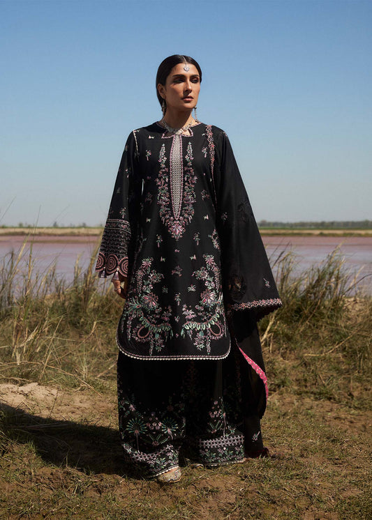 Hussain Rehar | Surkh Eid Pret’25 | Siyah by Maria Faisal - Registered Vendor of : Hussain Rehar - type : Ladies Clothes - 100% original wedding dresses