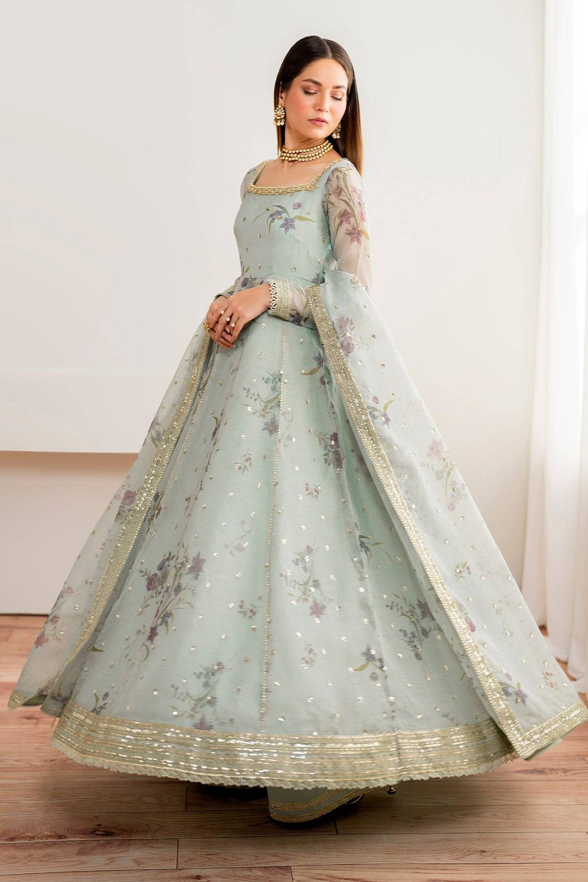 Baroque | Formal Wear | PR-984 by Maria Faisal - Registered Vendor of : Baroque - type : Ladies Clothes - 100% original wedding dresses