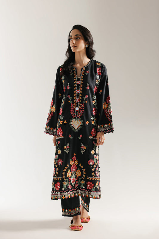 Ethnic | Rozana Collection 25 | Embroidered Dress 16A - Ladies Clothes - Maria Faisal