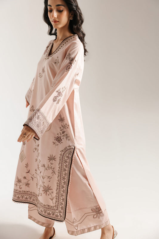 Ethnic | Rozana Collection 25 | Embroidered Dress 15A - Ladies Clothes - Maria Faisal