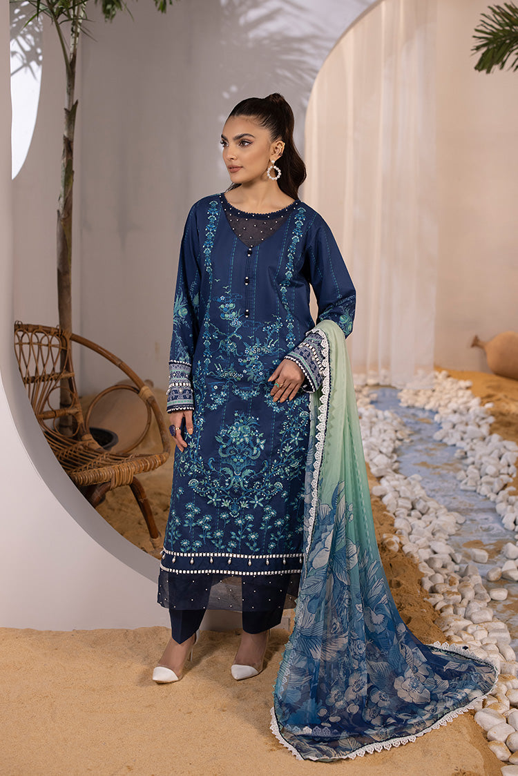 Ellena | Luxury Embroidered Collection| P-06 - Maria Faisal