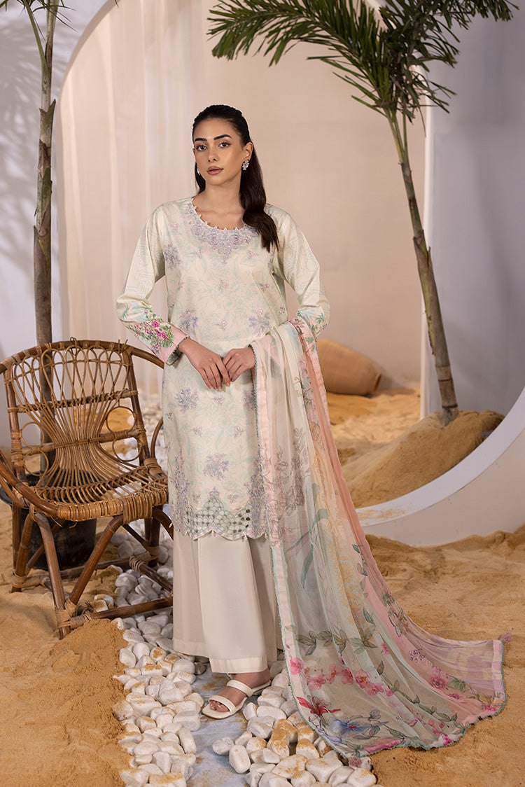 Ellena | Luxury Embroidered Collection| P-07 - Maria Faisal