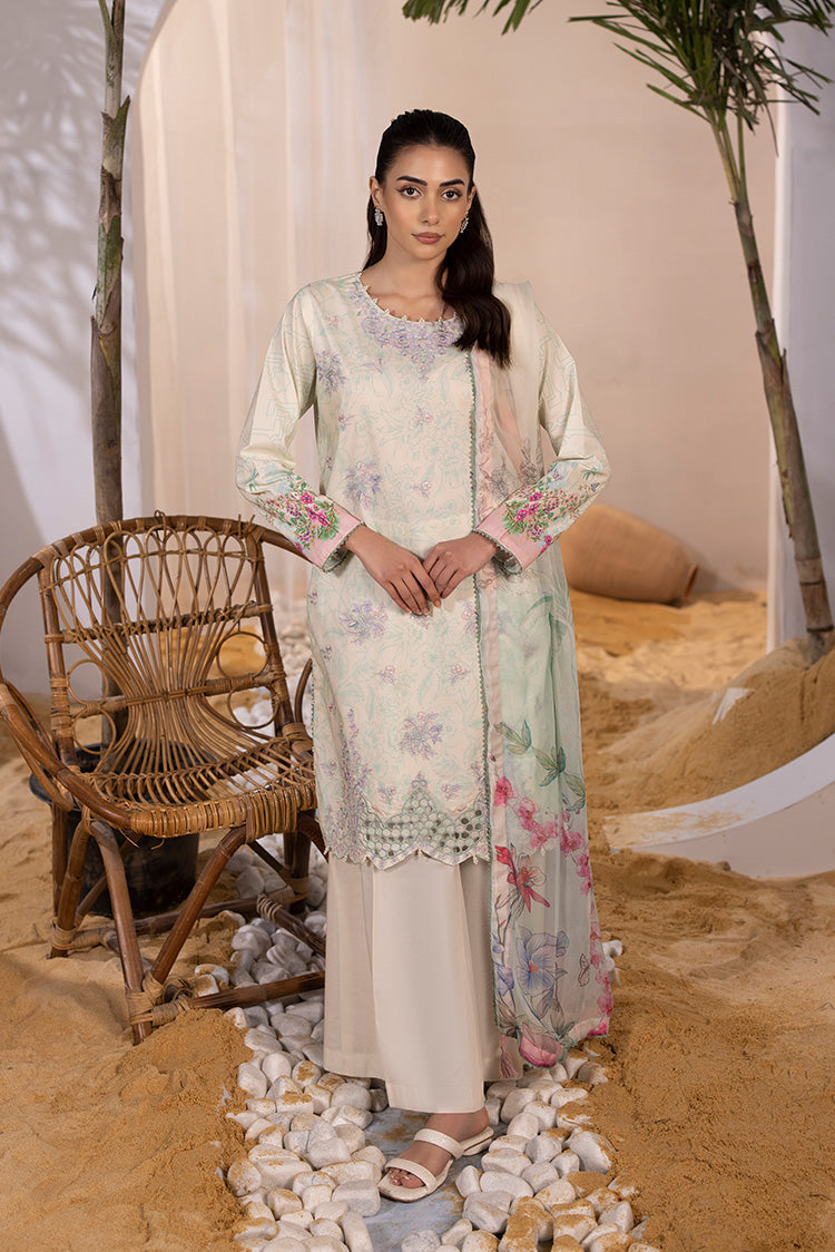 Ellena | Luxury Embroidered Collection| P-07 - Maria Faisal
