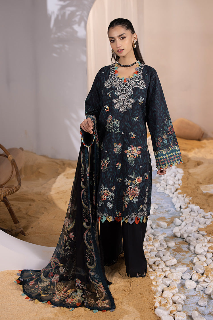 Ellena | Luxury Embroidered Collection| P-09 - Maria Faisal