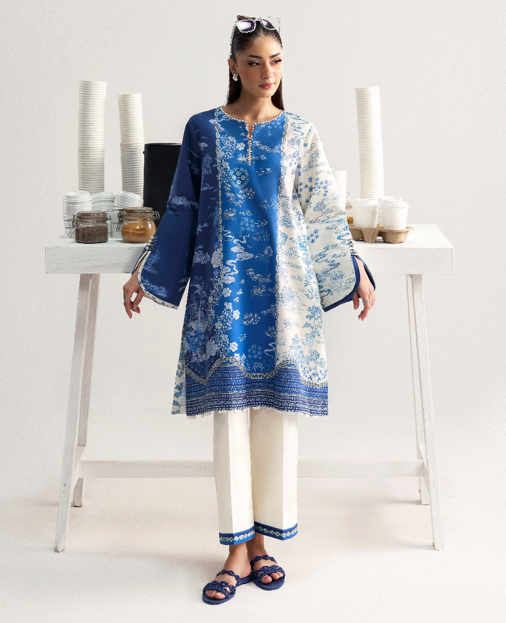 Republic Womenswear | Essentials Pre Fall | Saphira - Casual Dress - available at Maria Faisal in UK and USA.