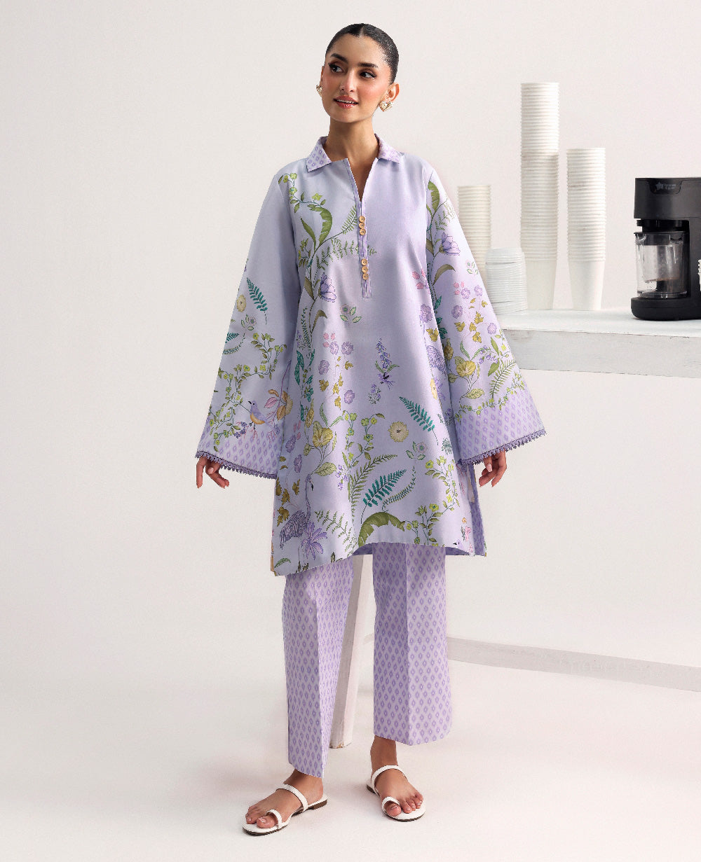 Republic Womenswear | Essentials Pre Fall | Orlina - Casual Dress - available at Maria Faisal in UK and USA.