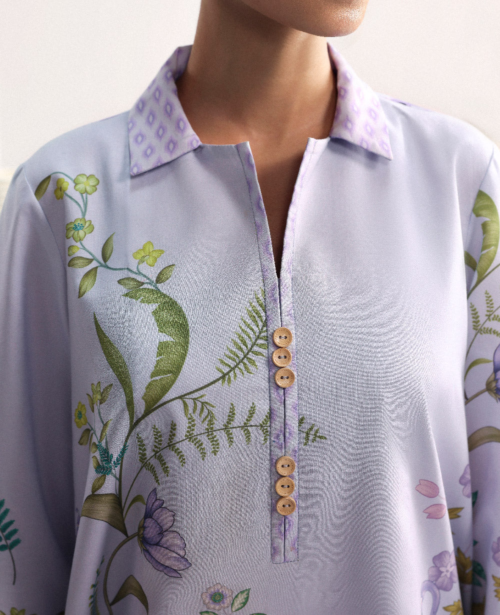 Republic Womenswear | Essentials Pre Fall | Orlina - Casual Dress - available at Maria Faisal in UK and USA.