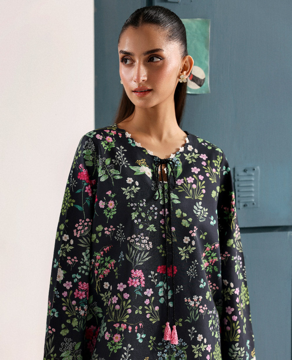 Republic Womenswear | Essentials Pre Fall | Eloise - Casual Dress - available at Maria Faisal in UK and USA.