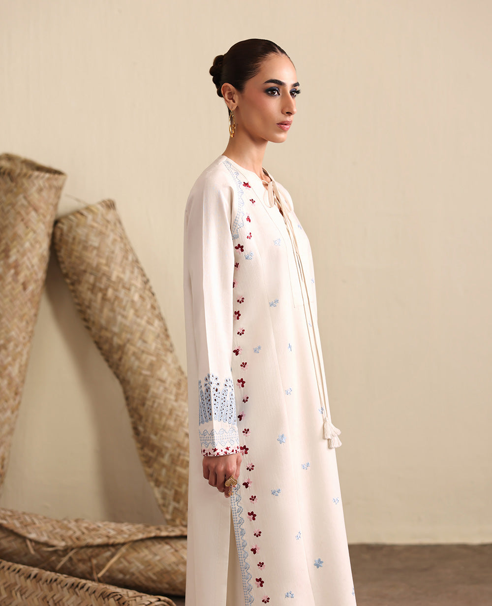 Republic Womenswear | Neoma Essential Basic Pret 26 | Evanthe - Casual Dress - available at Maria Faisal in UK and USA.