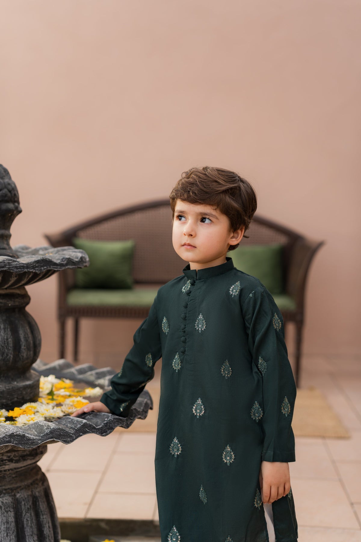 KKB-130 - by Maria Faisal - Registered Vendor of : Kastoor Kids - 100% Original Designer Dress.