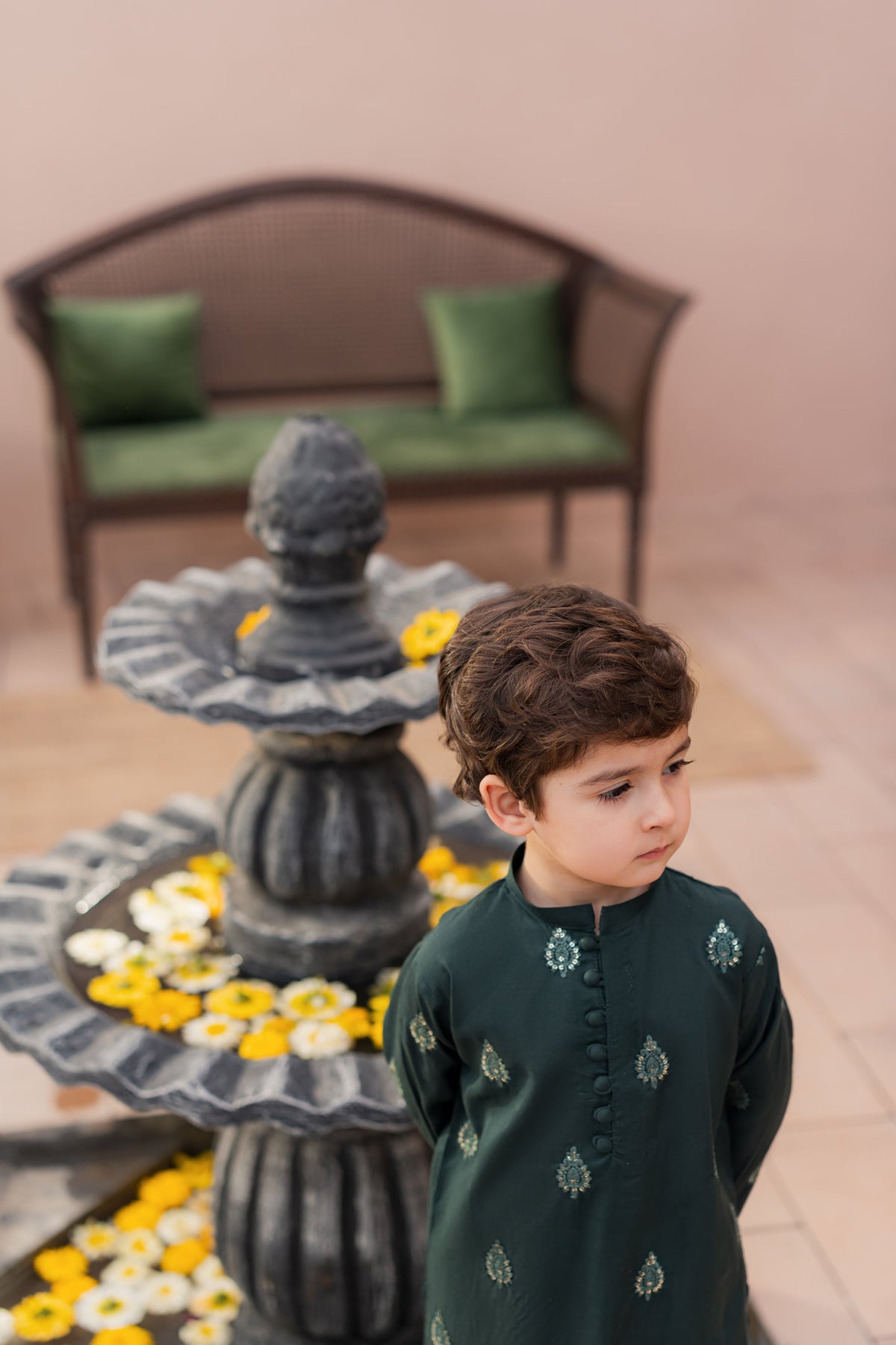 KKB-130 - by Maria Faisal - Registered Vendor of : Kastoor Kids - 100% Original Designer Dress.