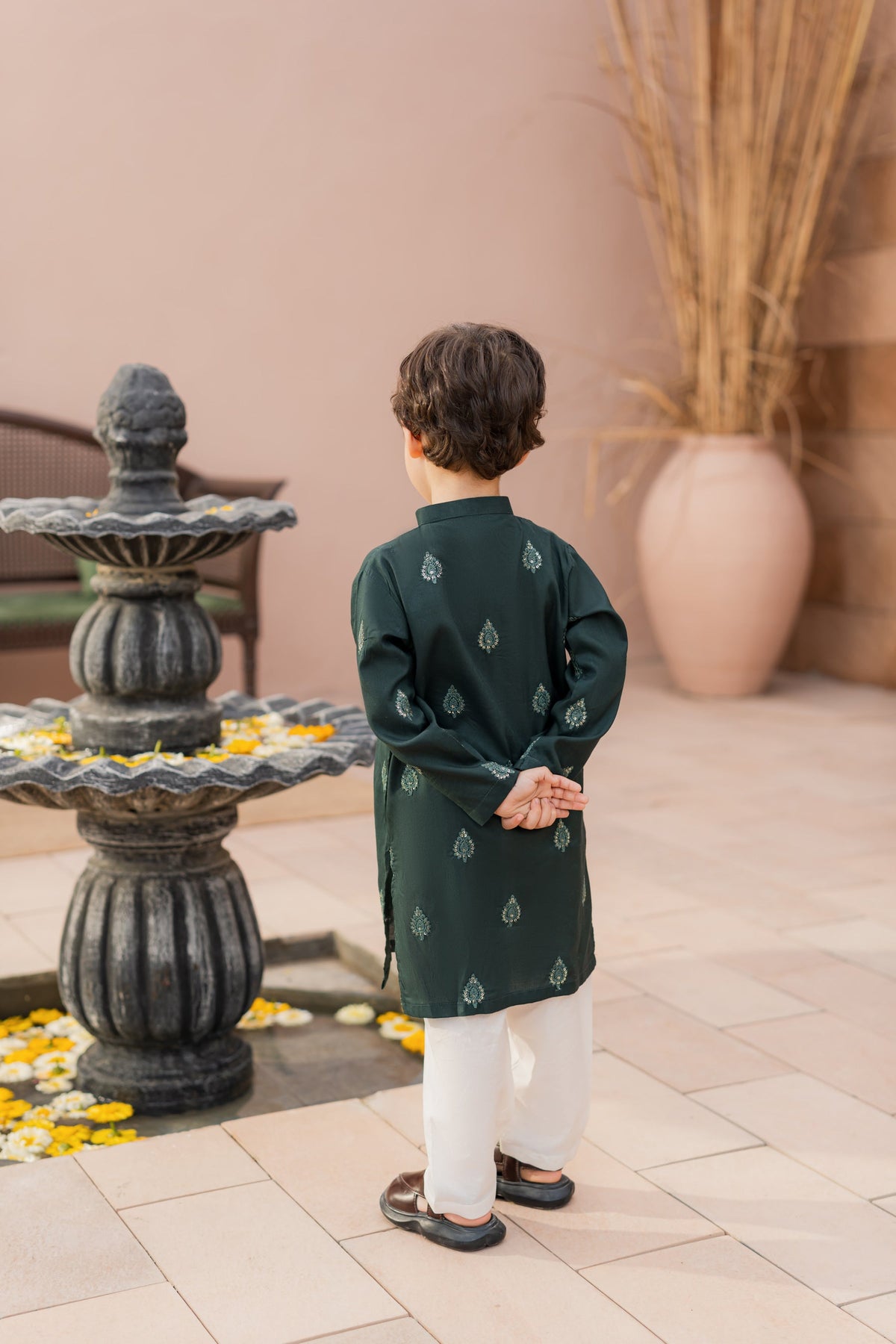 KKB-130 - by Maria Faisal - Registered Vendor of : Kastoor Kids - 100% Original Designer Dress.