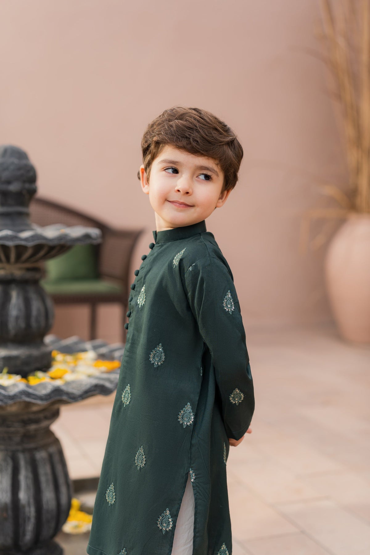 KKB-130 - by Maria Faisal - Registered Vendor of : Kastoor Kids - 100% Original Designer Dress.