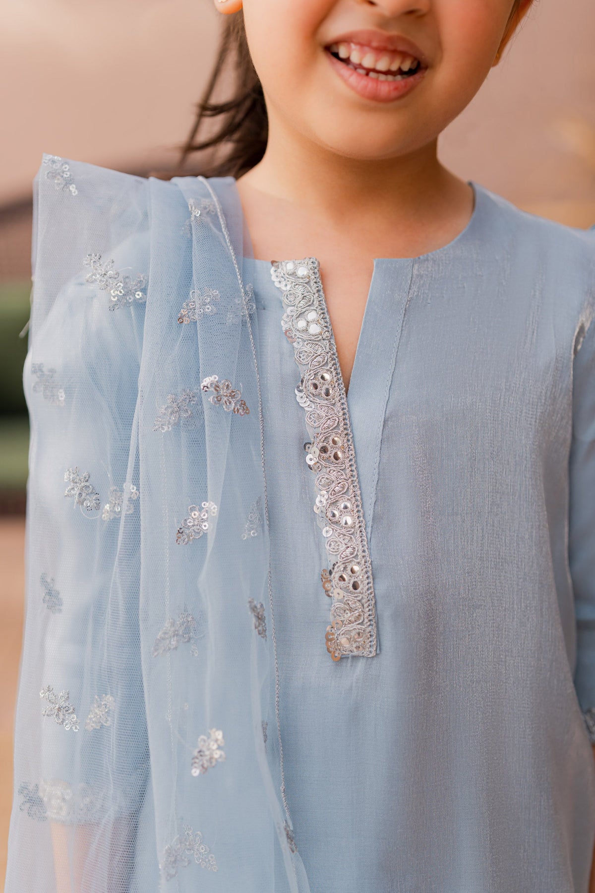 KKG-129 - by Maria Faisal - Registered Vendor of : Kastoor Kids - 100% Original Designer Dress.