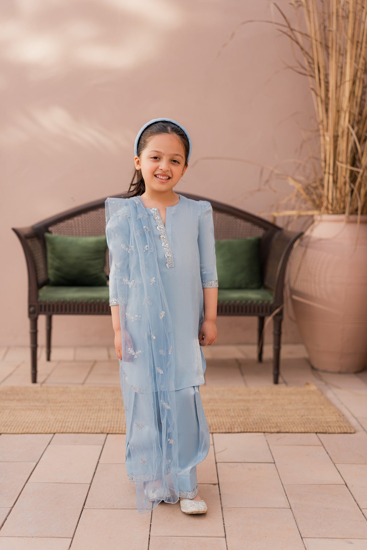 KKG-129 - by Maria Faisal - Registered Vendor of : Kastoor Kids - 100% Original Designer Dress.