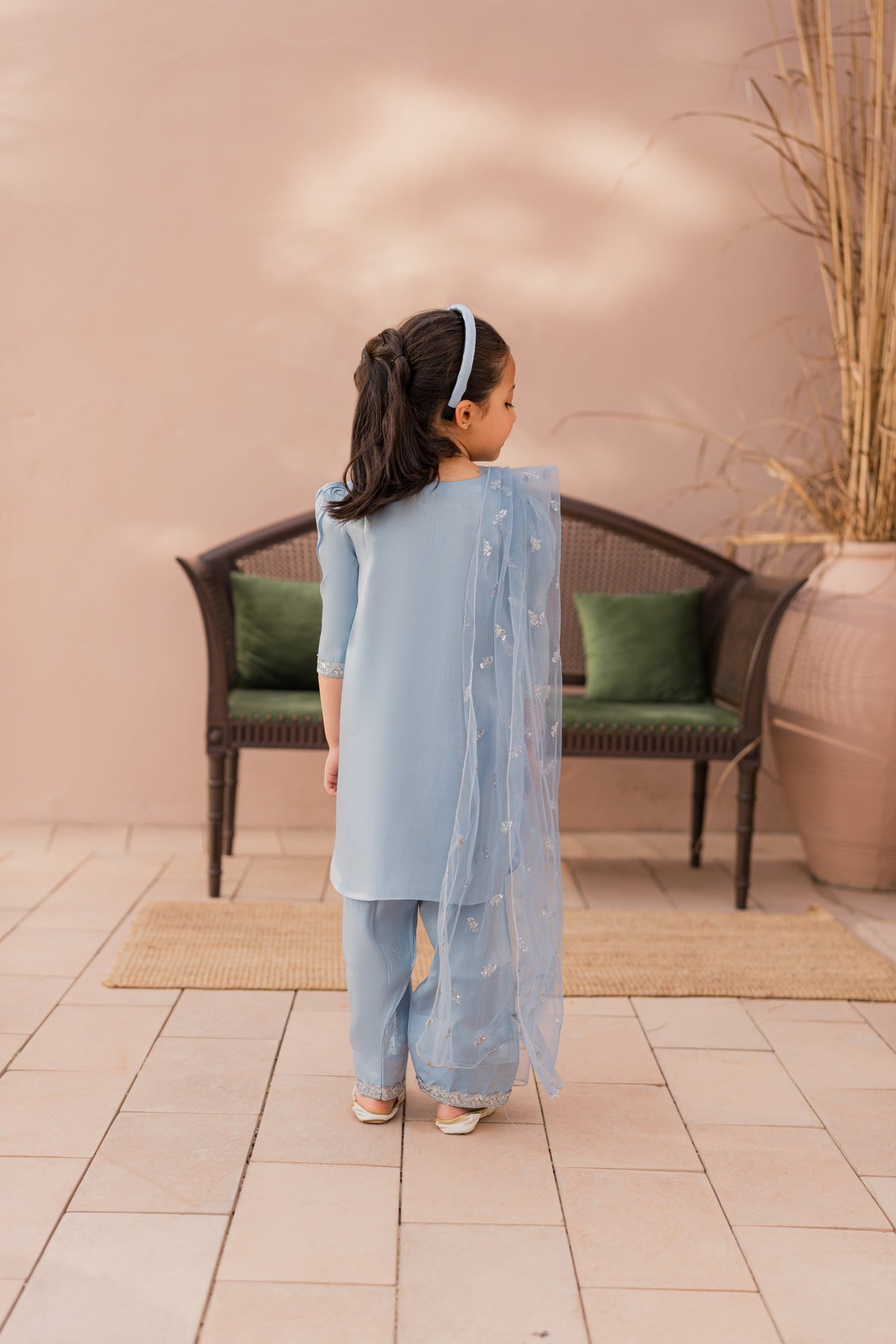 KKG-129 - by Maria Faisal - Registered Vendor of : Kastoor Kids - 100% Original Designer Dress.