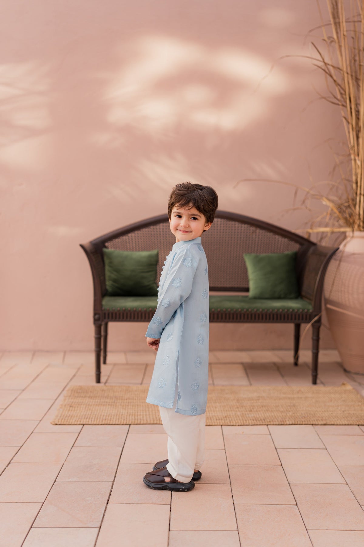KKB-129 - by Maria Faisal - Registered Vendor of : Kastoor Kids - 100% Original Designer Dress.