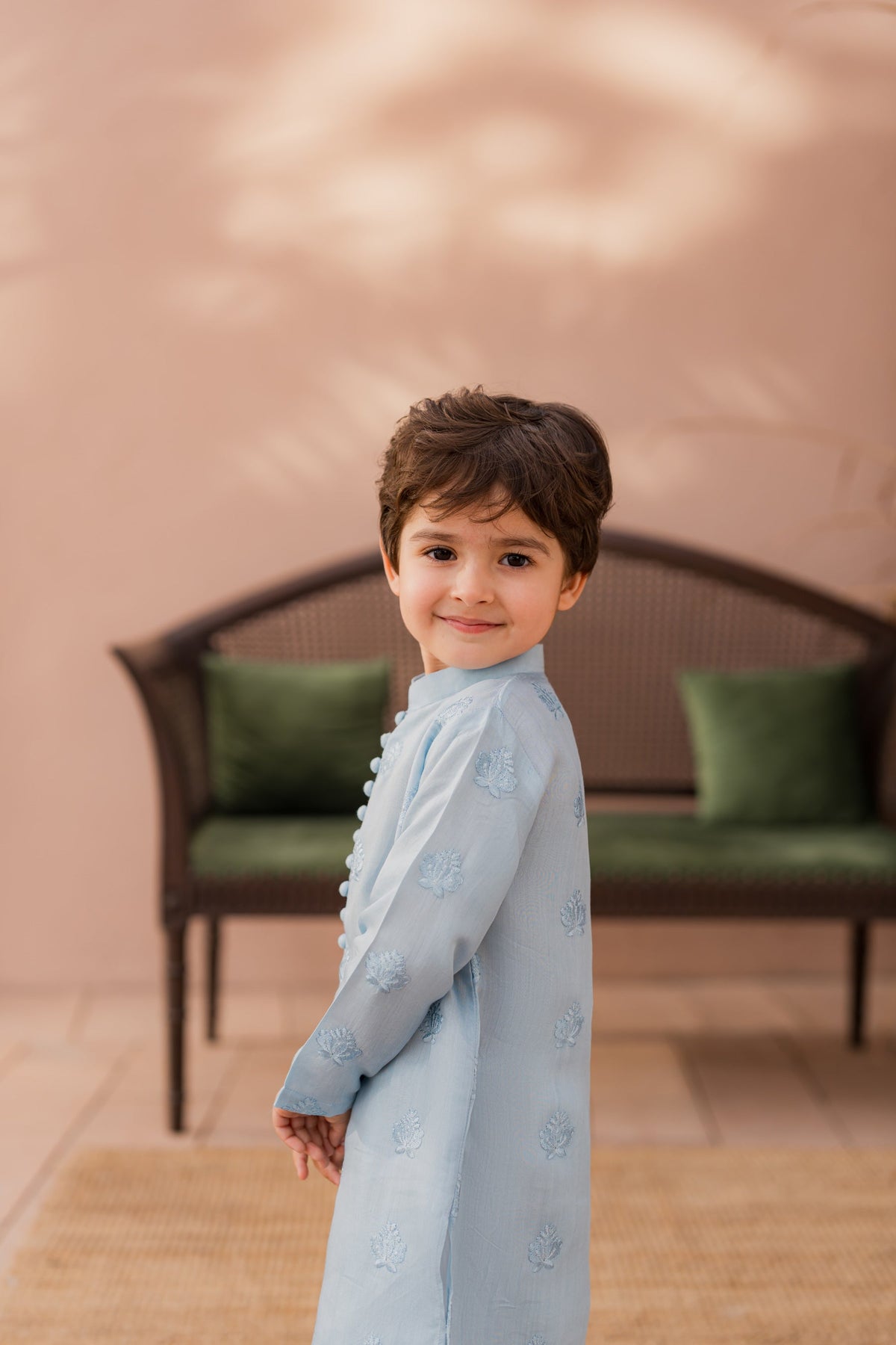 KKB-129 - by Maria Faisal - Registered Vendor of : Kastoor Kids - 100% Original Designer Dress.