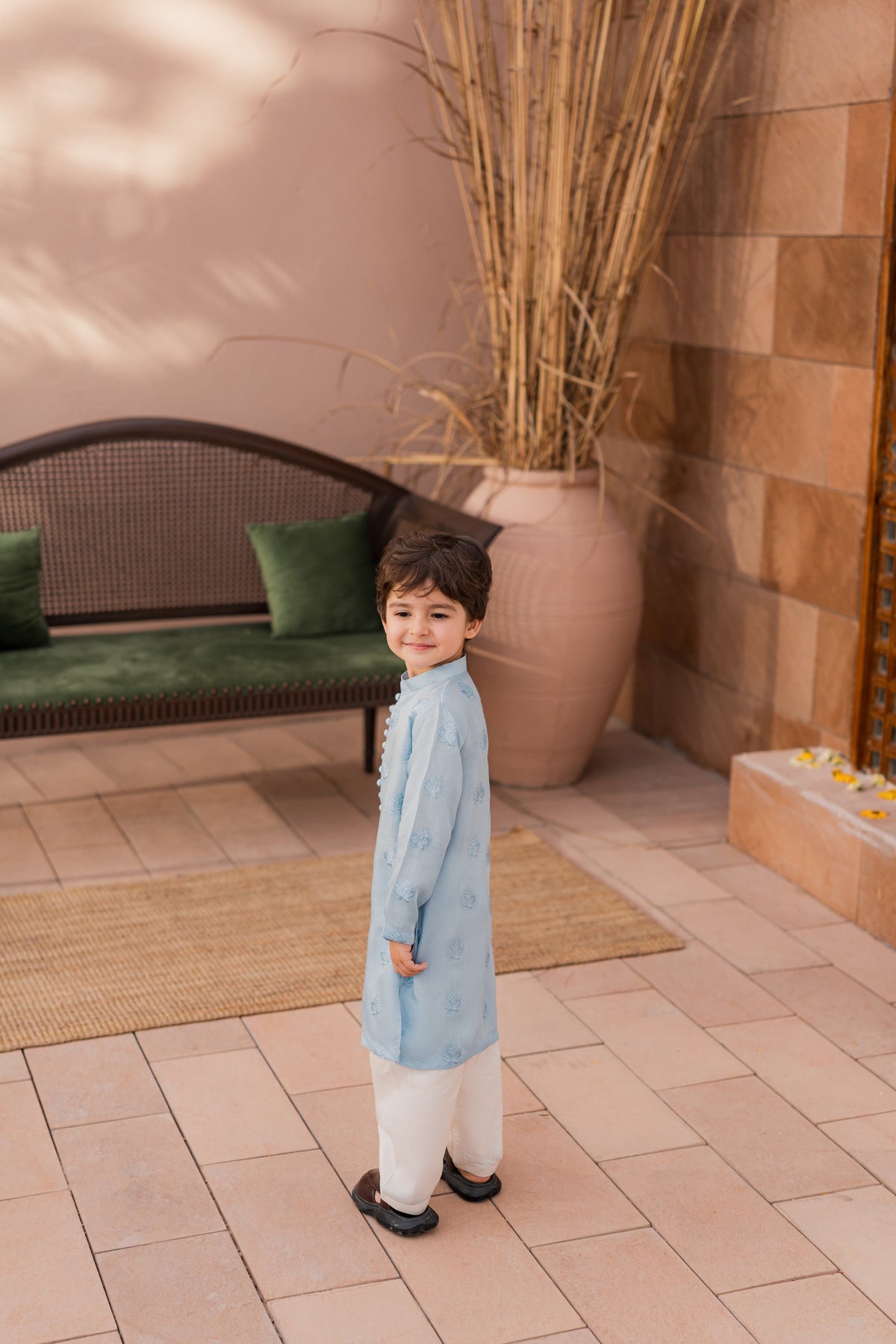 KKB-129 - by Maria Faisal - Registered Vendor of : Kastoor Kids - 100% Original Designer Dress.