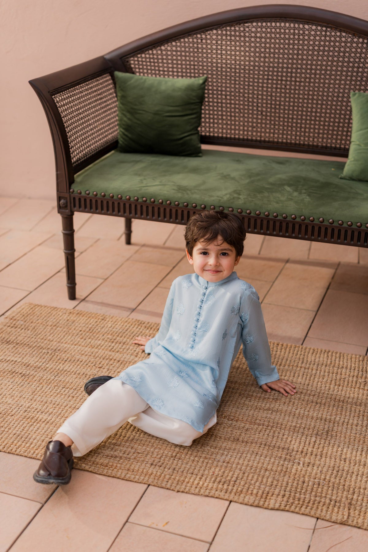 KKB-129 - by Maria Faisal - Registered Vendor of : Kastoor Kids - 100% Original Designer Dress.