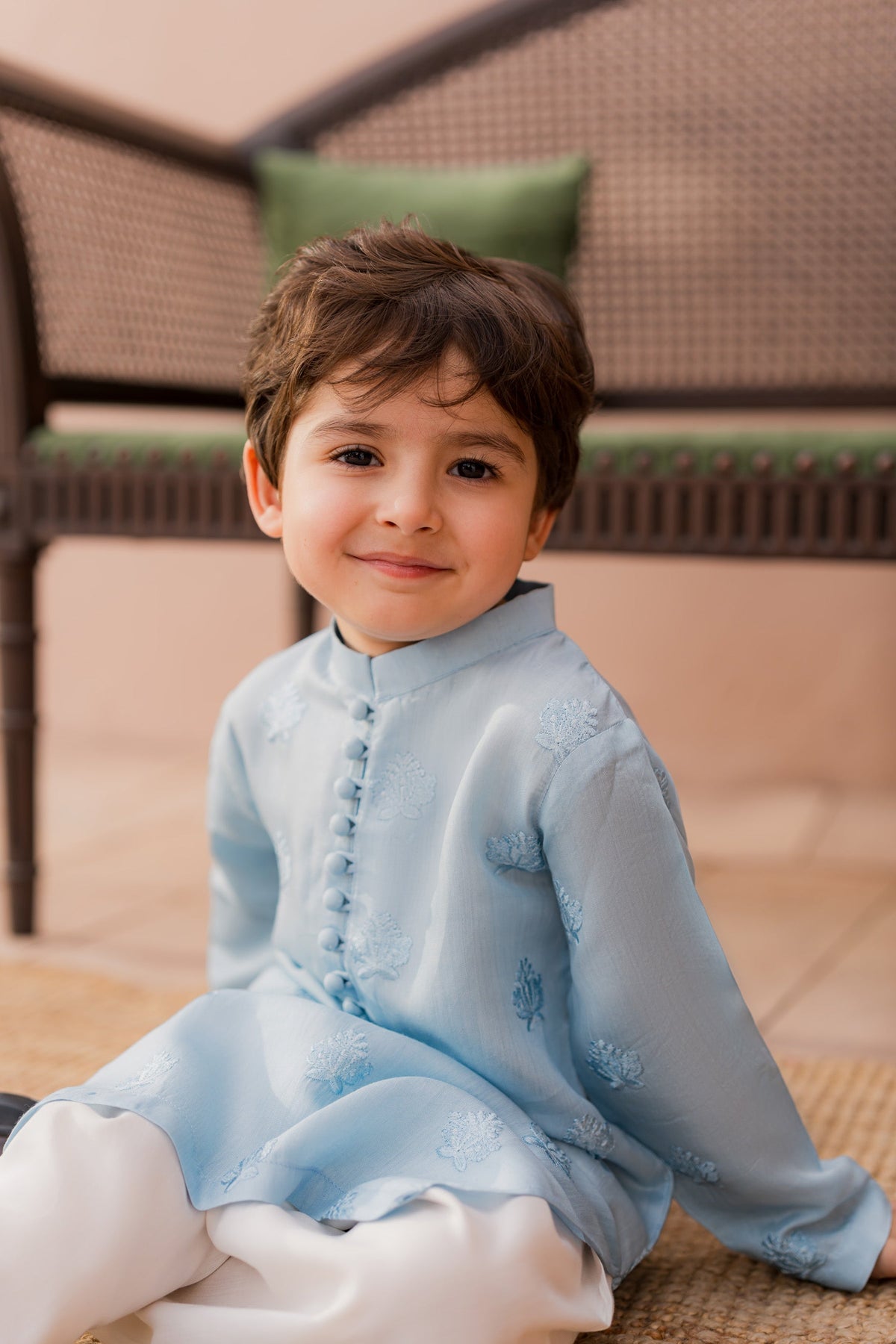 KKB-129 - by Maria Faisal - Registered Vendor of : Kastoor Kids - 100% Original Designer Dress.