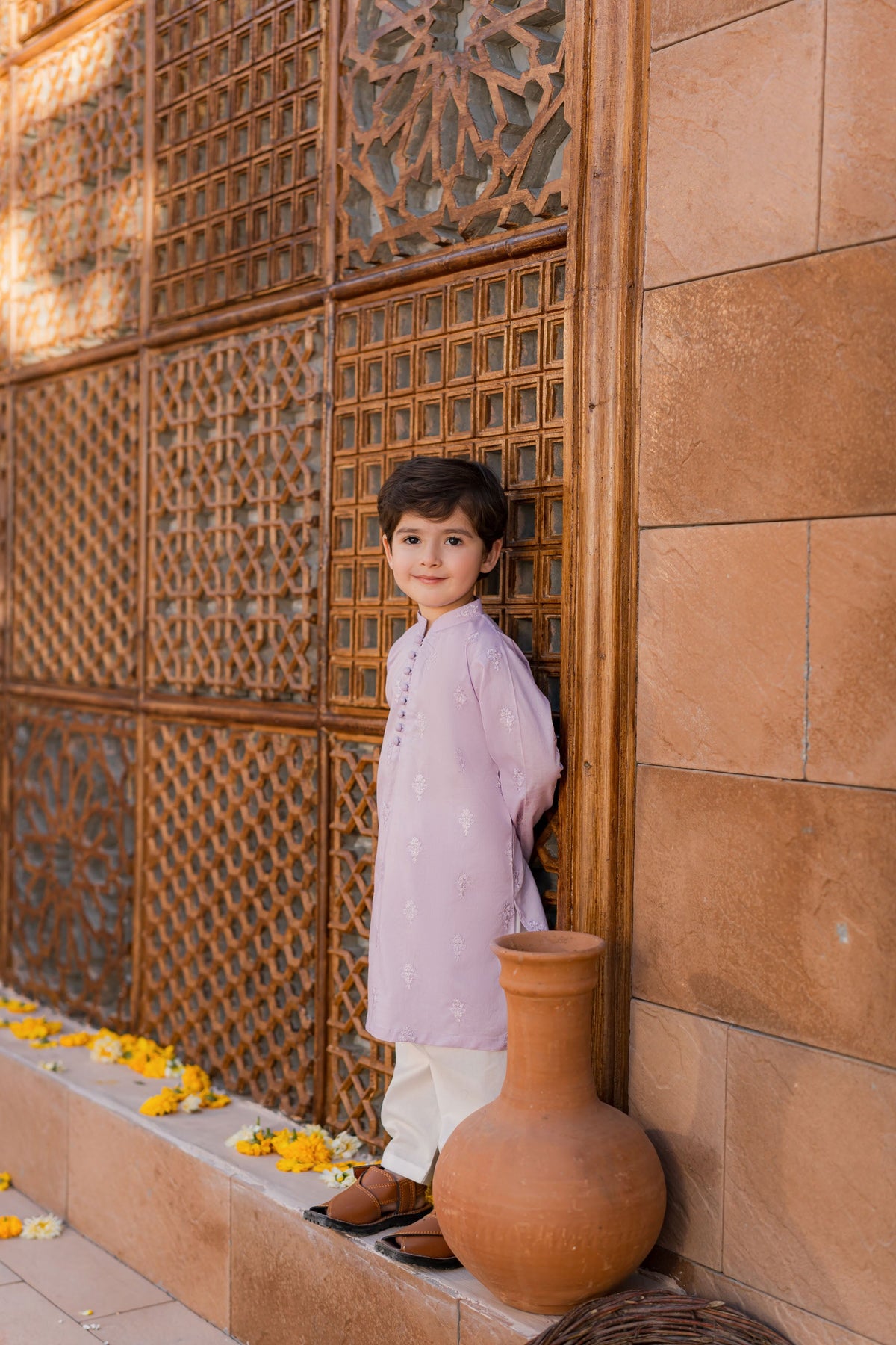 KKB-132 - by Maria Faisal - Registered Vendor of : Kastoor Kids - 100% Original Designer Dress.